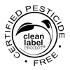 Clean Label Project Certified Pesticide-Free Badge